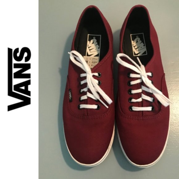 Vans Shoes - Vans Unisex Authentic Port Royale Red/Black